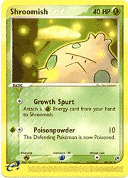 Pokemon Sandstorm Common Card - Shroomish 78/100