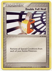 Pokemon EX Emerald Uncommon Card - Double Full Heal 76/106