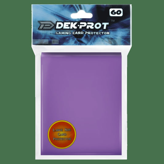 Dek Prot Standard Sized Card Sleeves - Lavender Purple (60 Card Sleeves)