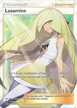Lusamine 110/111 Full Art - Pokemon Crimson Invasion Card
