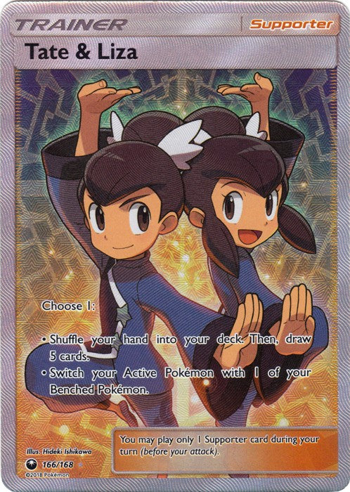 Tate & Liza 166/168 Full Art - Celestial Storm SM7 Pokemon Card