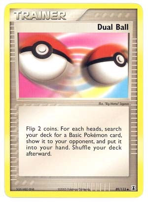 Pokemon EX Delta Species- Dual Ball
