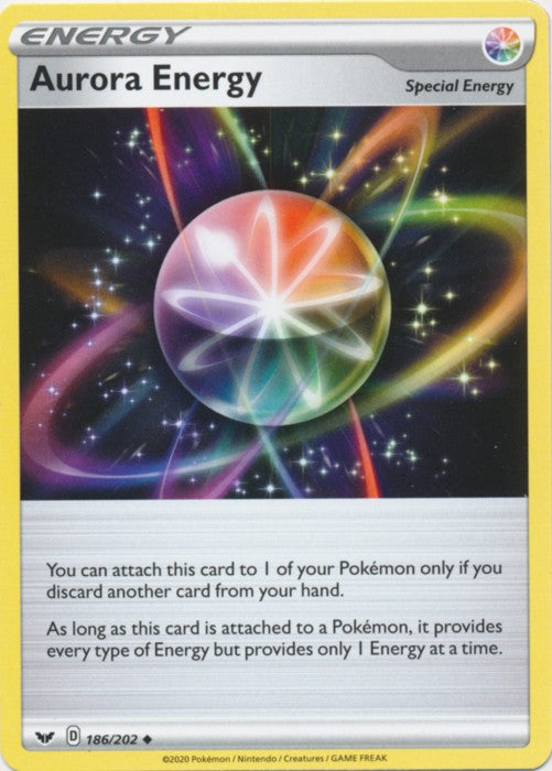 Aurora Energy - 186/202 Pokemon » Sword and Shield Uncommon