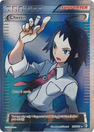 Cheren 148/149 - Pokemon Boundaries Crossed Full Art Ultra Rare Card