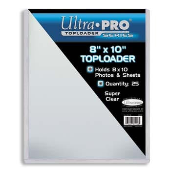 Ultra Pro 8x10 Toploader Pack