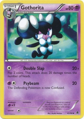 Pokemon Emerging Powers Uncommon Card - Gothorita 45/98