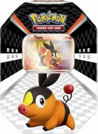 Pokemon 2011 Trading Card Game Black & White Spring Sneak Peek Tepig Collector Tin