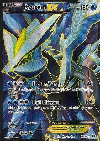 Pokemon Next Destinies Full Art Ultra Rare Card - Kyurem EX 96/99