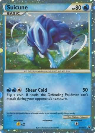 Pokemon Ultra Rare Promo Card - Suicune (Prime) HGSS21