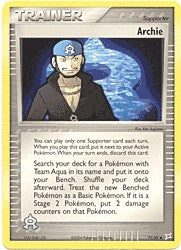 EX Aqua vs Magma - Archie