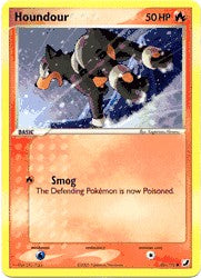 Pokemon EX Unseen Forces Common Card - Houndour 60/115