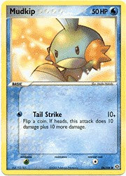 Pokemon EX Emerald Common Card - Mudkip 56/106