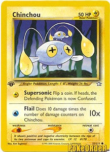 Pokemon Neo Genesis - Chinchou