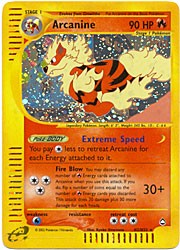 Pokemon Aquapolis - Arcanine Holofoil
