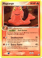 Pokemon EX Unseen Forces Uncommon Card - Magcargo 41/115
