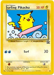 Pokemon Promo Card - Surfing Pikachu #28