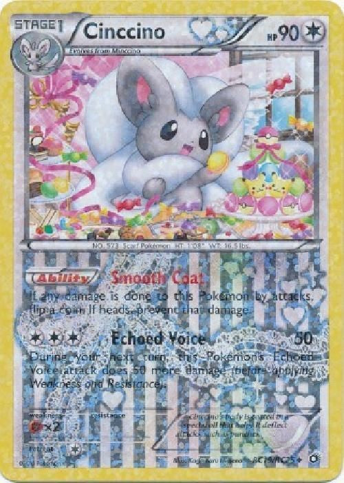 Cinccino RC19/RC25 - Pokemon Legendary Treasures Radiant Uncommon Card