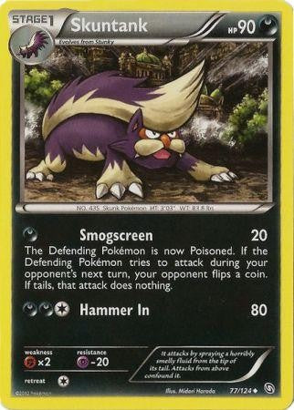 Skuntank 77/124 - Pokemon Dragons Exalted Uncommon Card