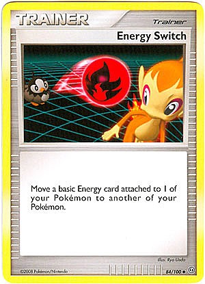 Pokemon Diamond and Pearl Stormfront Card - Energy Switch (U)