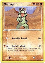 Pokemon EX Hidden Legends - Machop