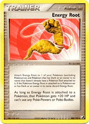 Pokemon EX Unseen Forces Uncommon Card - Energy Root 83/115