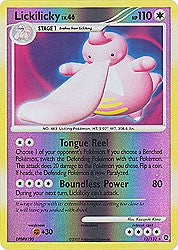 Pokemon Secret Wonders Holo Rare Card - Lickilicky 12/132 Reverse