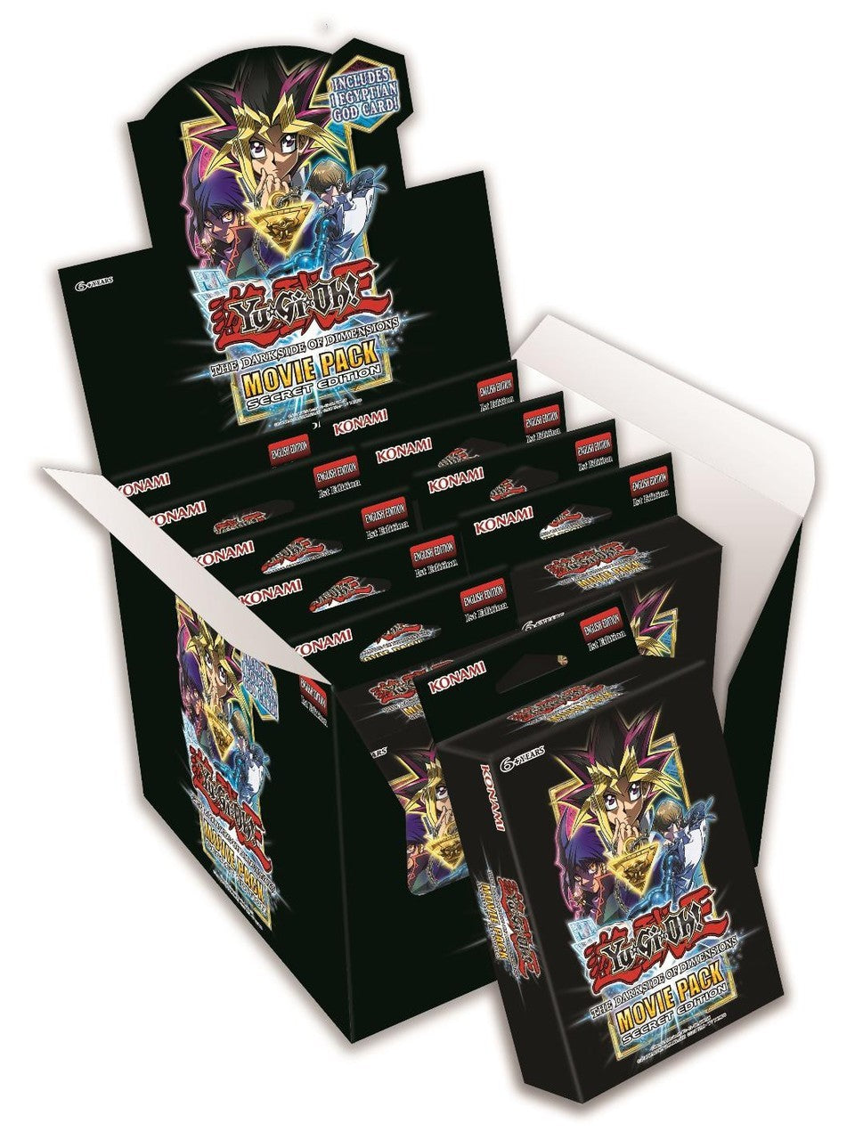 YuGiOh Dark Side of Dimensions Movie Secret Edition Display Box [10 Decks]