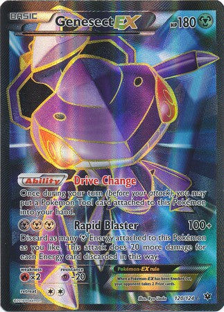 Genesect EX 120/124 Full Art - Pokemon XY Fates Collide Card