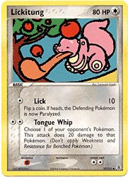 Pokemon EX Fire Red & Leaf Green - Lickitung