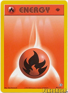 Pokemon Neo Genesis Energy - Fire