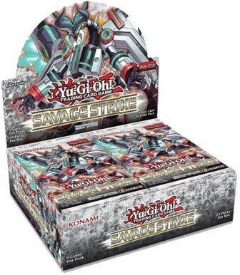 YuGiOh Savage Strike Booster Box [24 Packs] [Sealed]