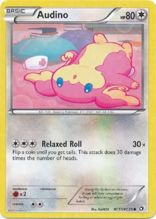 Audino RC17/RC25 - Pokemon Legendary Treasures Radiant Common Card