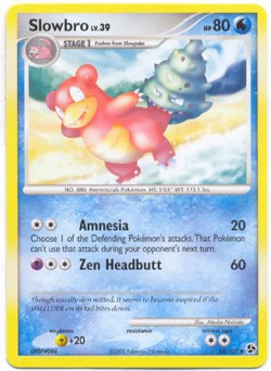 Pokemon Diamond & Pearl Great Encounters - Slowbro (Uncommon) Card