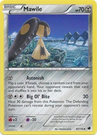 Mawile 80/116 - Pokemon Plasma Freeze Uncommon Card