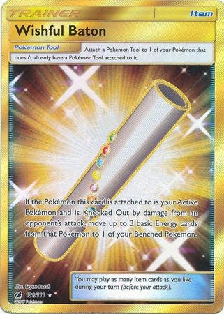 Wishful Baton 121/111 Secret Rare - Pokemon Crimson Invasion Card