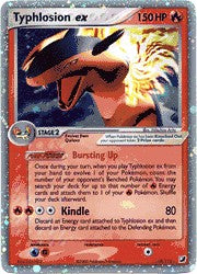 Pokemon EX Unseen Forces Ultra Rare Card - Typhlosion ex 110/115