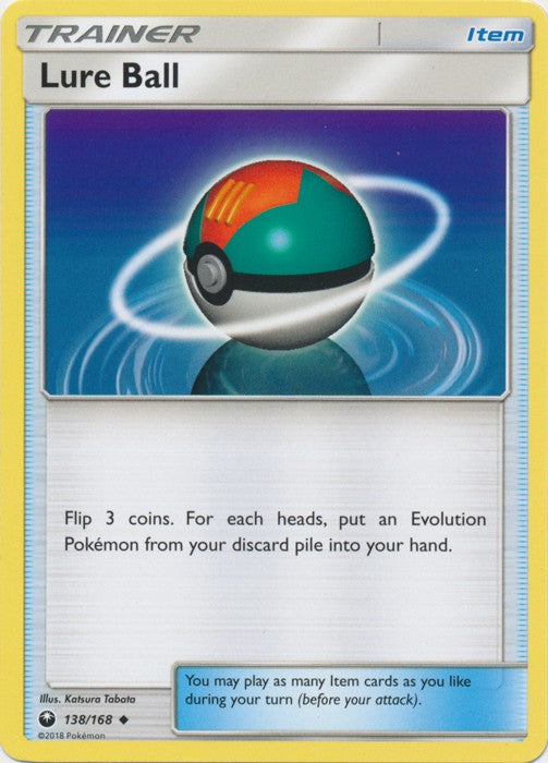 Lure Ball 138/168 Uncommon - Celestial Storm SM7 Pokemon Card