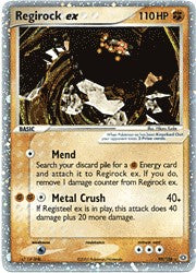 Pokemon EX Emerald Ultra Rare Card - Regirock ex 99/106