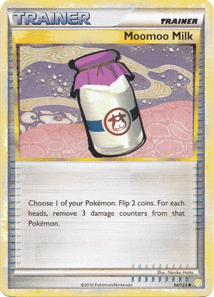 Pokemon HeartGold SoulSilver Card Uncommon Moomoo Milk 94/123