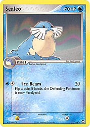 Pokemon EX Power Keepers Uncommon Card - Sealeo 37/108