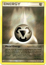 Pokemon EX Unseen Forces Rare Card - Metal Energy 97/115