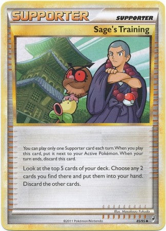 Pokemon Call Of Legends Sage's Training 85/95 Uncommon Card