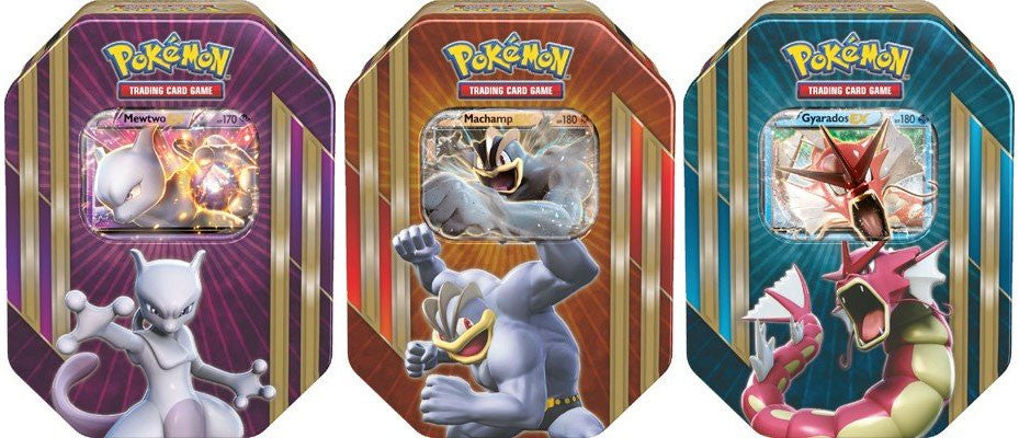 Pokemon 2016 Triple Power Tin Set (3 Tins)