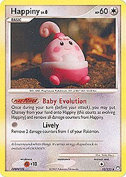 Pokemon Diamond & Pearl Mysterious Treasures- Happiny