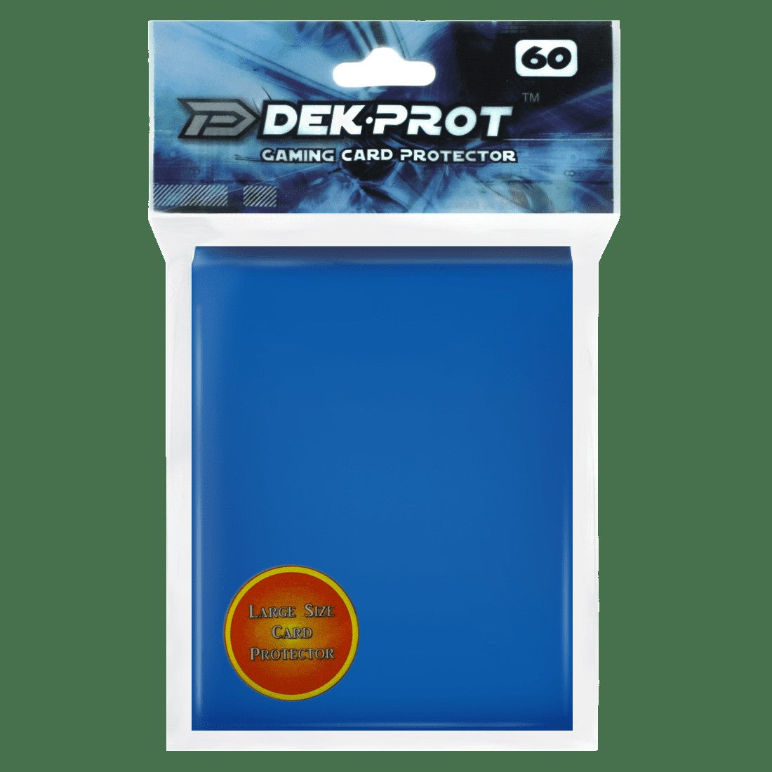 Dek Prot Standard Sized Card Sleeves - Ocean Blue (60 Card Sleeves)