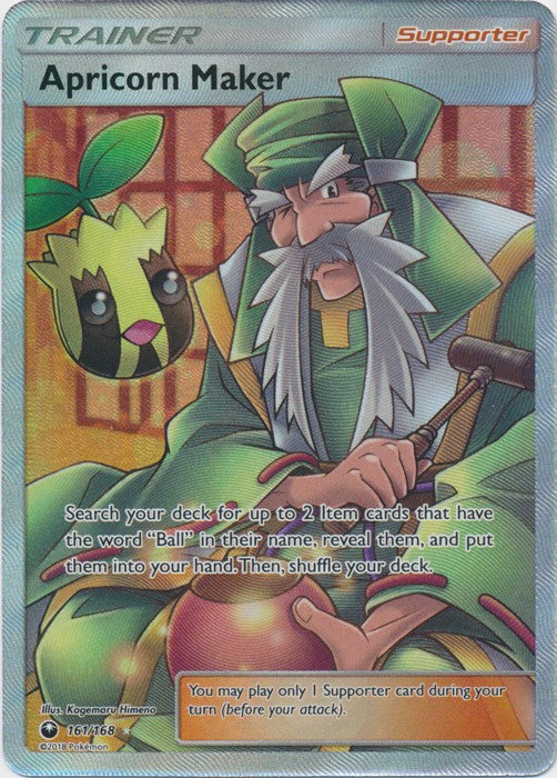 Apricorn Maker 161/168 Full Art - Celestial Storm SM7 Pokemon Card