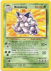 Legendary Collection - Nidoking Card
