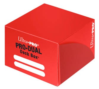 Ultra-Pro - PRO-Dual Deck Box - Red – PokeOrder.com