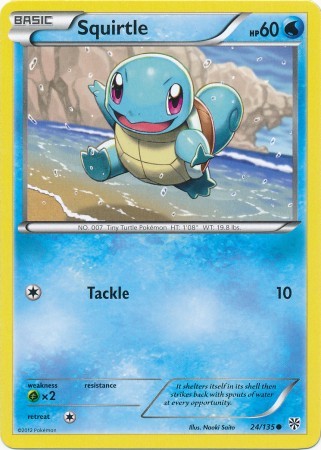 Squirtle 24/135 - Pokemon Plasma Storm Common Card