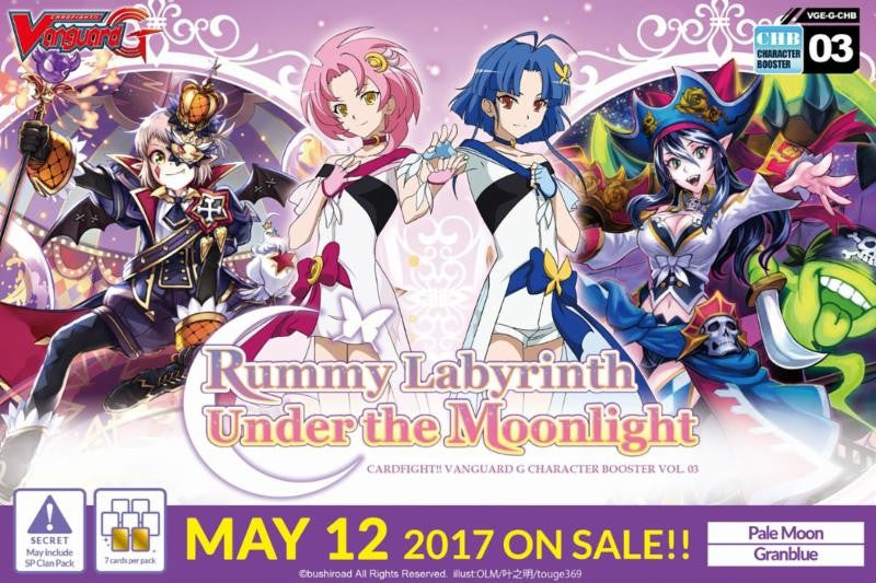 Rummy Labyrinth Under the Moonlight Character Booster Box (Preorder May)